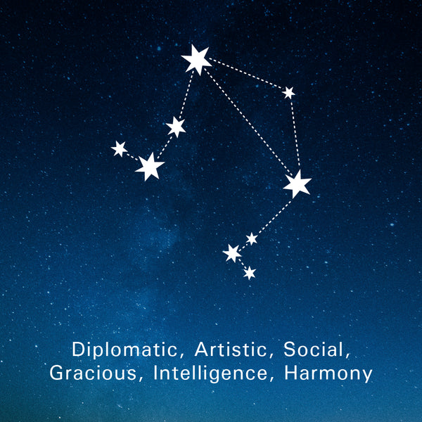 Libra Traits: Diplomatic, Artistic, Intelligence, Social, Gracious, Harmony.