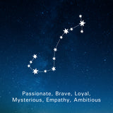 Traits: Passionate, Resourceful, Brave, Loyal, Mysterious, Empathy, Ambitious.