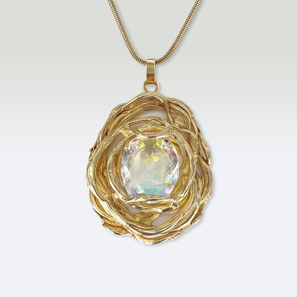 Angel's Nest Mystic Topaz Pendant Limited Edition 1 *SOLD*