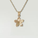 Forget-Me-Not Pendant Gold