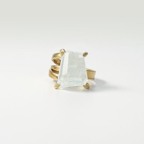 Multi-Facet Aquamarine Ring Limited Edition 1 *SOLD*