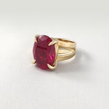 Multi-Facet Ruby Ring Limited Edition 1