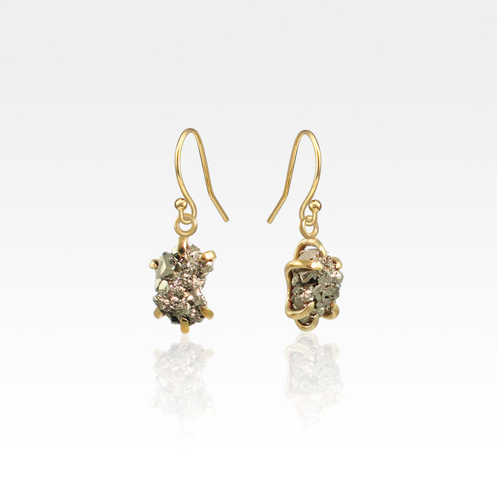 Pyrite Earrings Pyrite Earrings