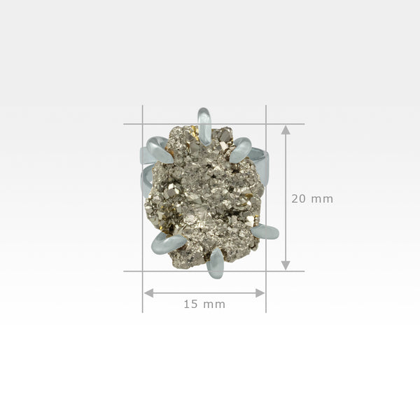 Pyrite Ring - Medium
