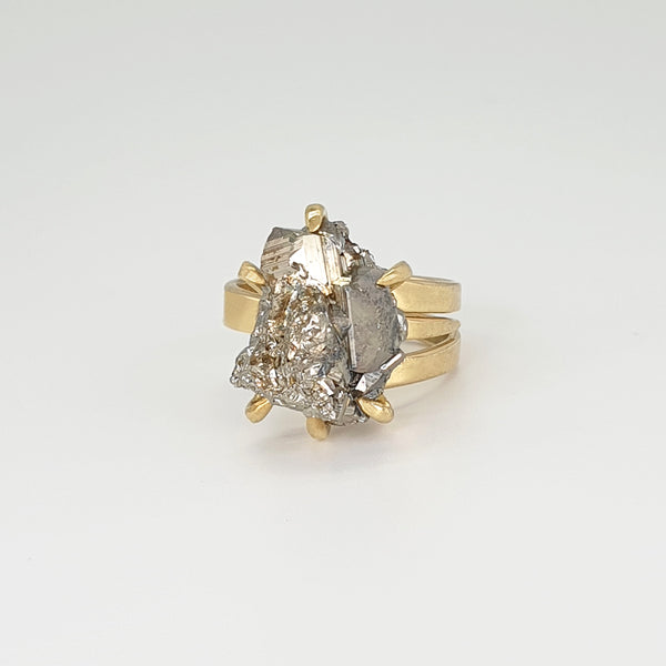 Pyrite Ring Small
