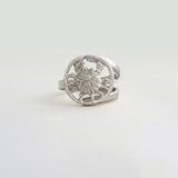 Star Signs Cancer Ring Silver