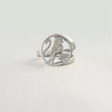 Star Signs Leo Ring Silver