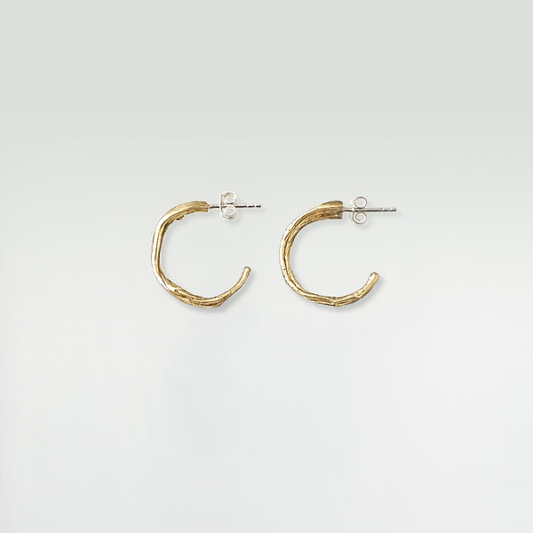 Twiglet Hoop Earrings Medium